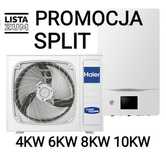 SPLIT Pompa Ciepła  Haier 6KW 8KW 10KW 4KW - najniższa cena
