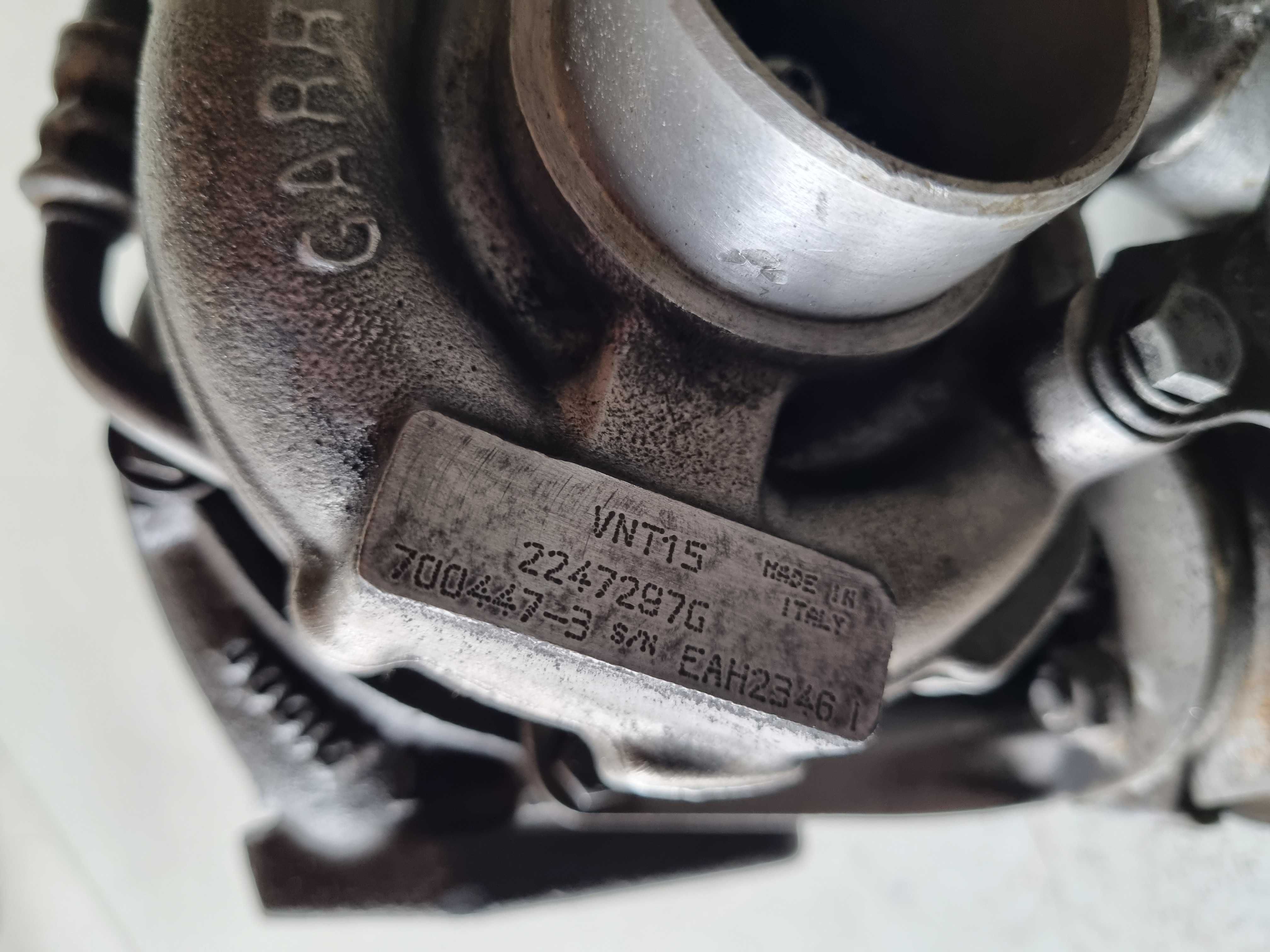 turbo turbina turbosprezarka bmw e46 e39 2.0 136KM silnik M47