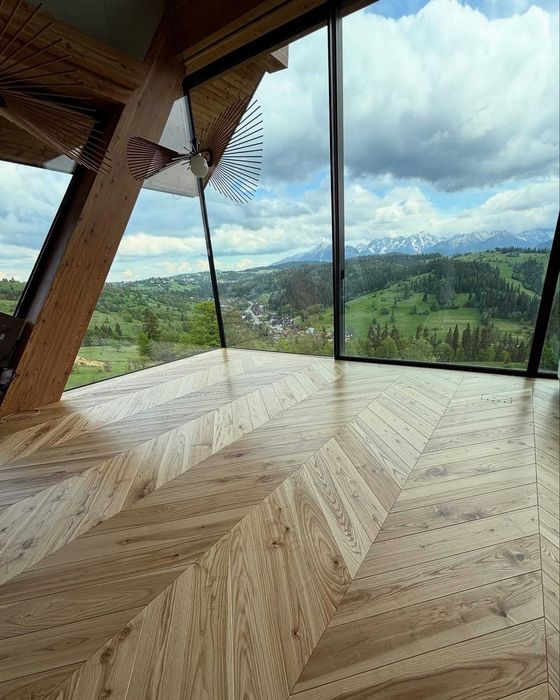 Deska podłogowa DĘBOWA,parkiet -warstwowa/lita, lakierowana,olejowana