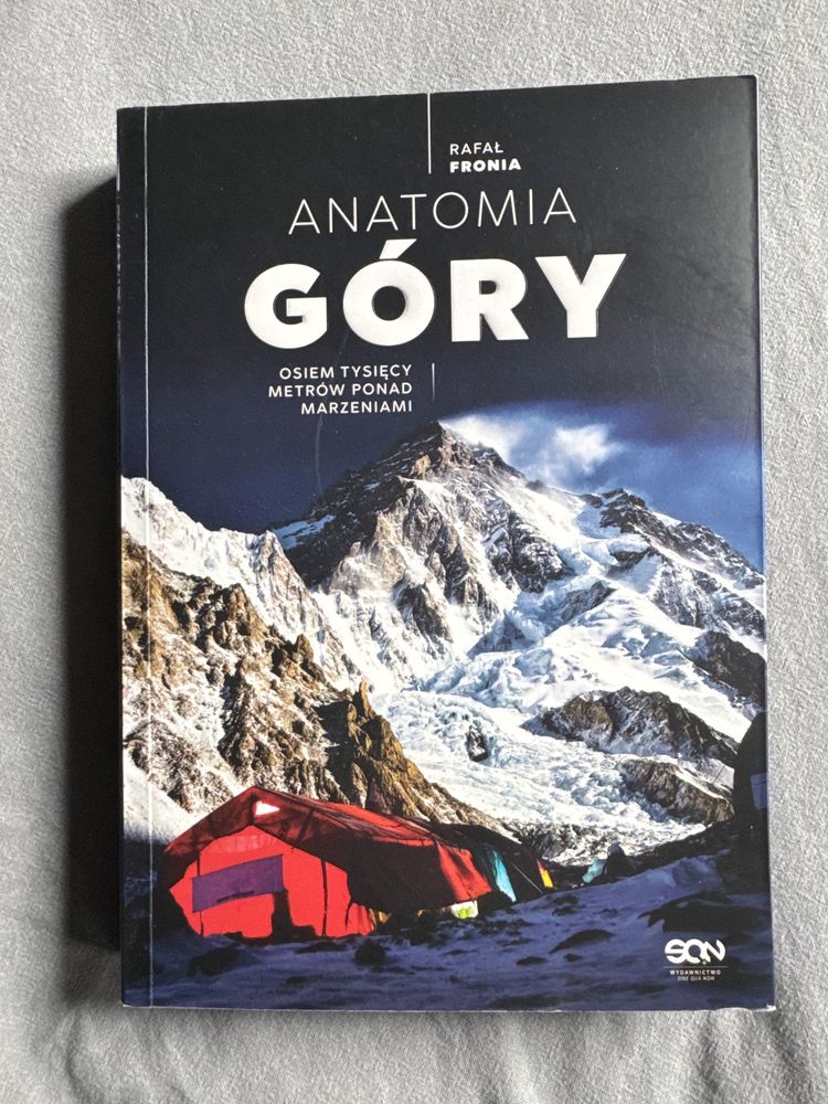 Książka - anatomia góry - osiem tysięcy metrów ponad marzeniami