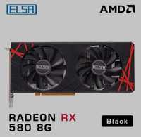 Продам новую видеокарту ELSA Radeon RX580 8Gb.