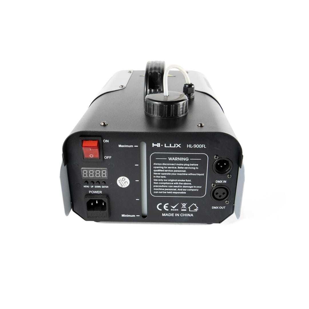 Maszyna do dymu Wytwornica FLZ-1200 DMX LED + Pilot DMX - Nowa, FV