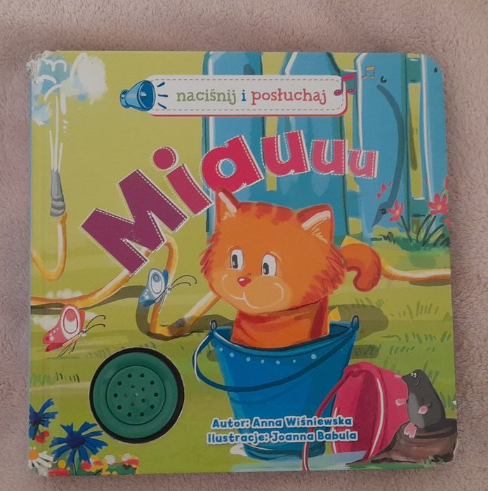 Książka dla dzieci "Miauuu"
