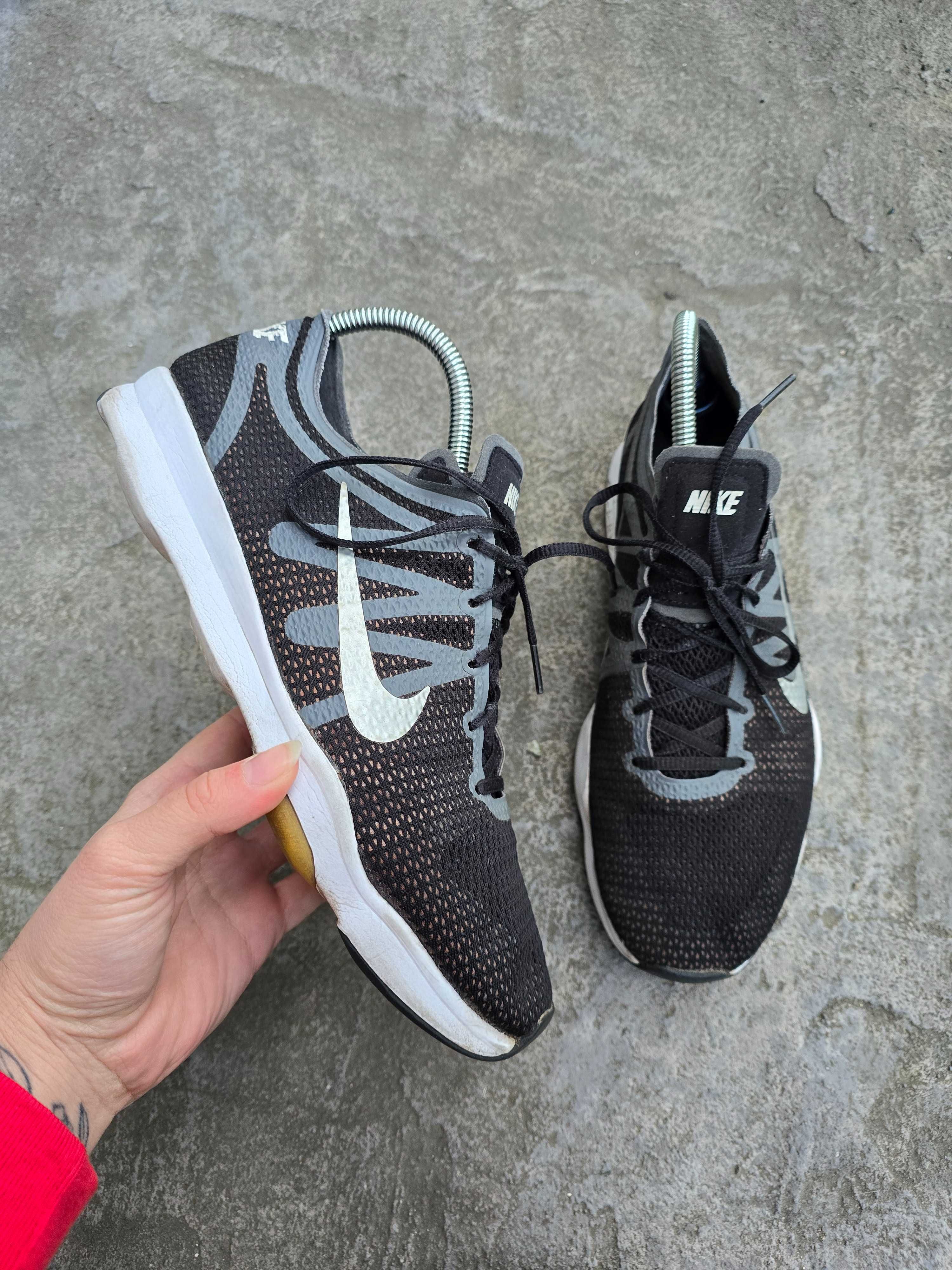 Sportowe buty męskie do biegania czarne nike air zoom fit 2 rozmiar 42