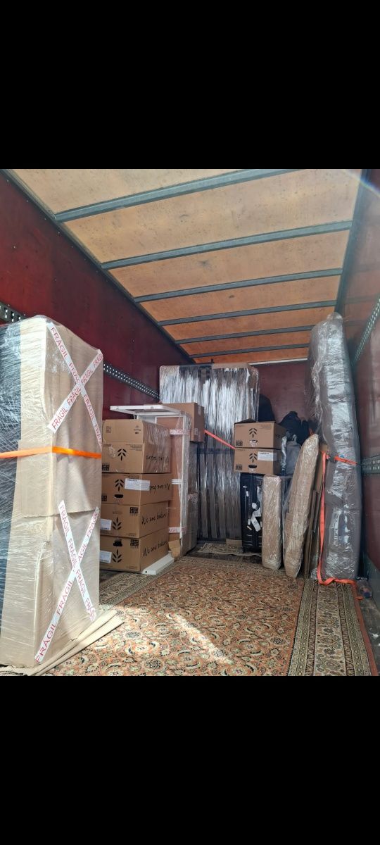 Mudanças é transportes