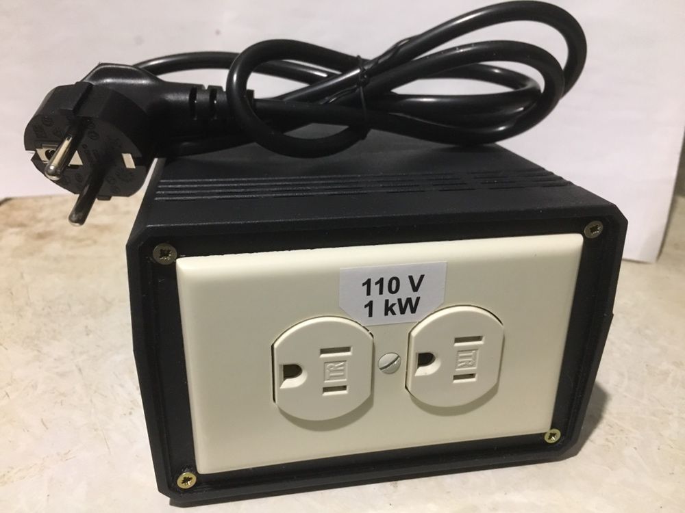 220V на 110V 1000W Трансформатор,перетворювач,адаптер