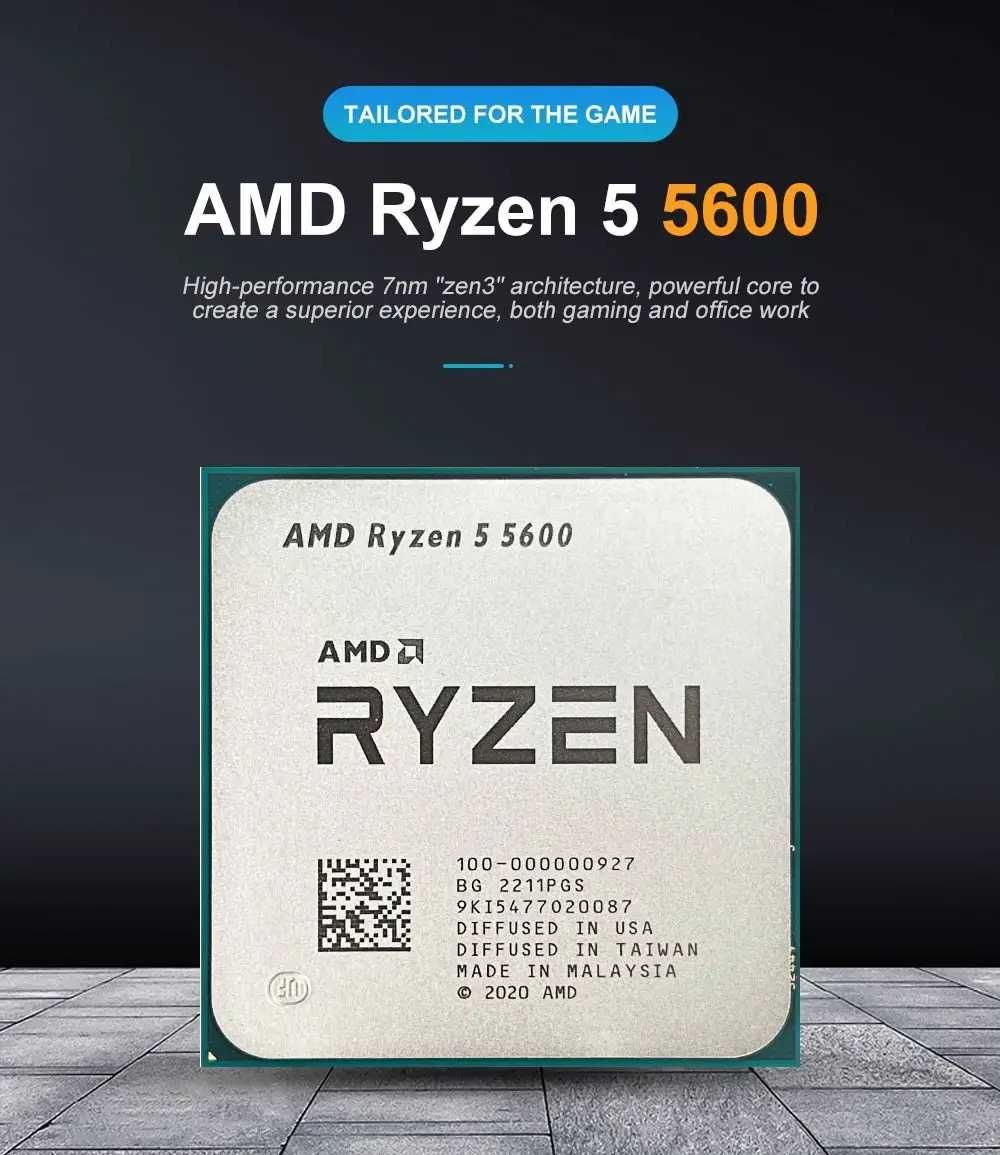 Новий Процесор AMD Ryzen 5 5600 (AM4) | DDR4