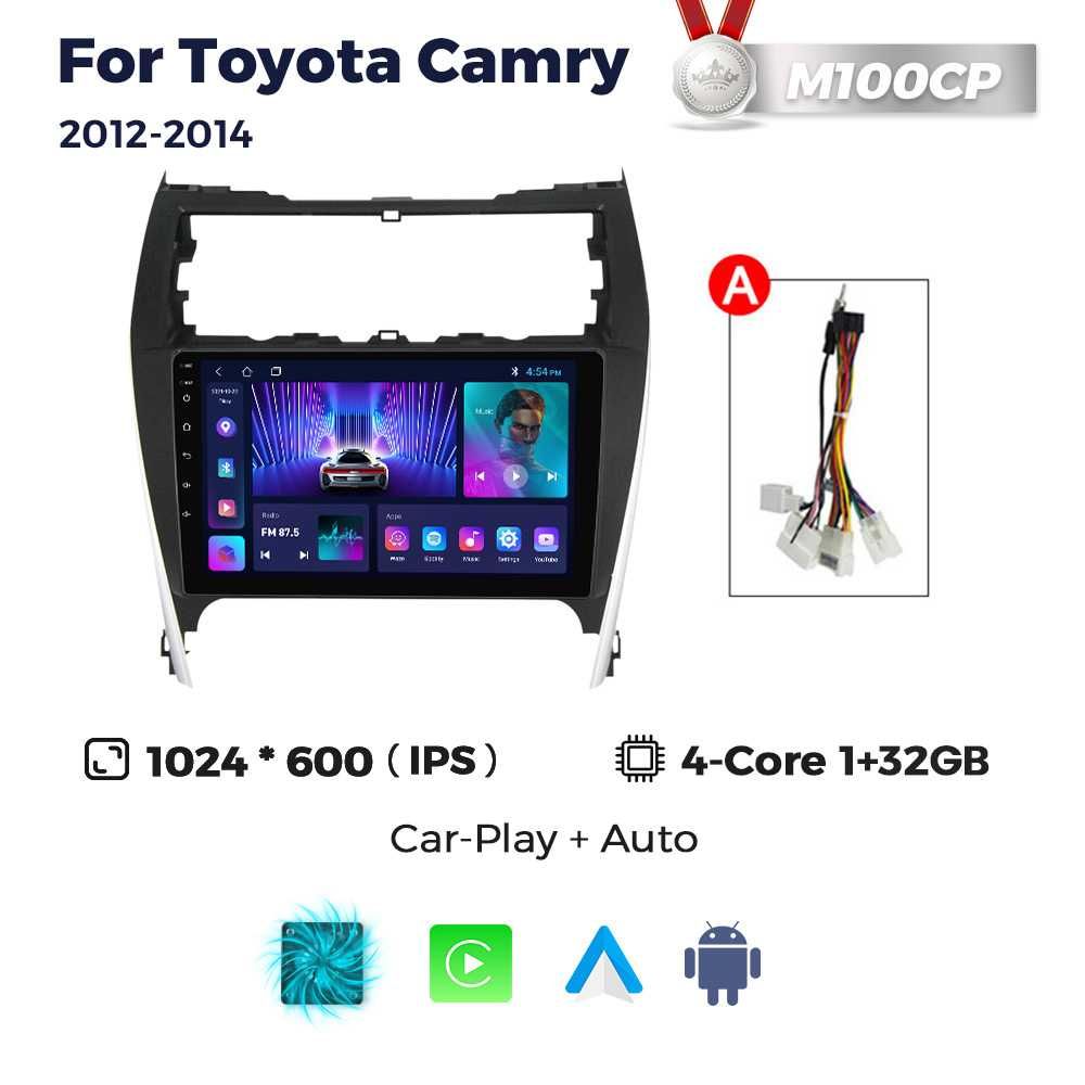 Штатна магнітола Toyota Camry USA android GPS навігація Тойота