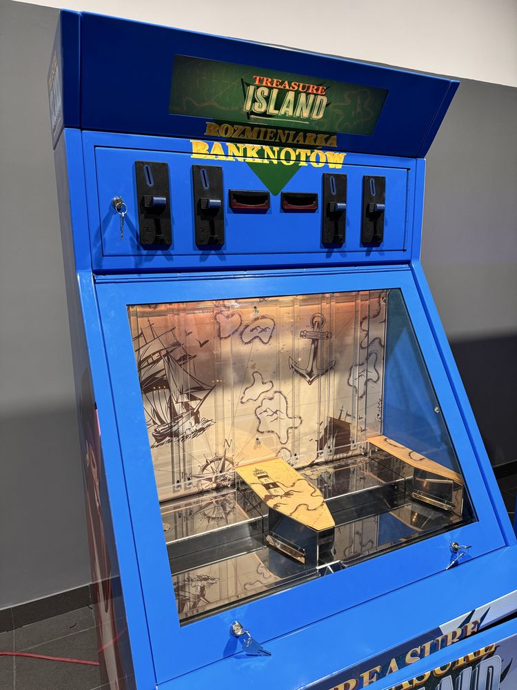 Automat Zarobkowy Coin Pusher + Rozmieniarka Banknotów