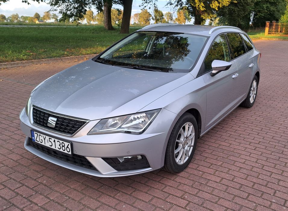 Seat Leon ST 1.6TDI, 115km, 2018r, 95tyś. przebiegu