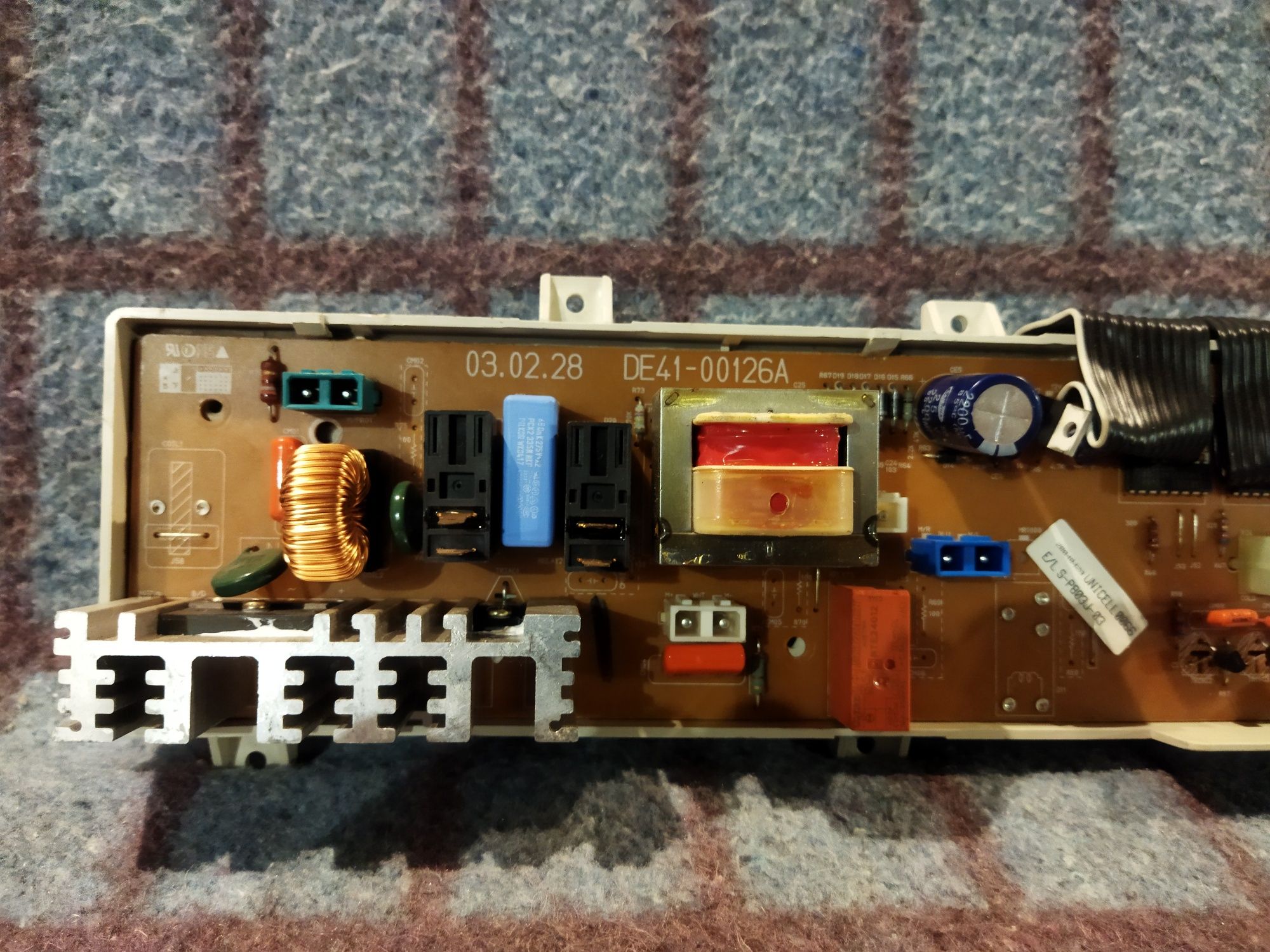 Модуль (плата) управления Samsung DE41-00126A