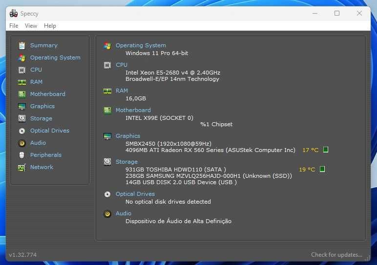 Torre Desktop Gaming Xeon