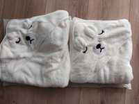 2 nowe białe ręczniki dziecięce w rozmiarze 80*80
cena 50 zł + przesył