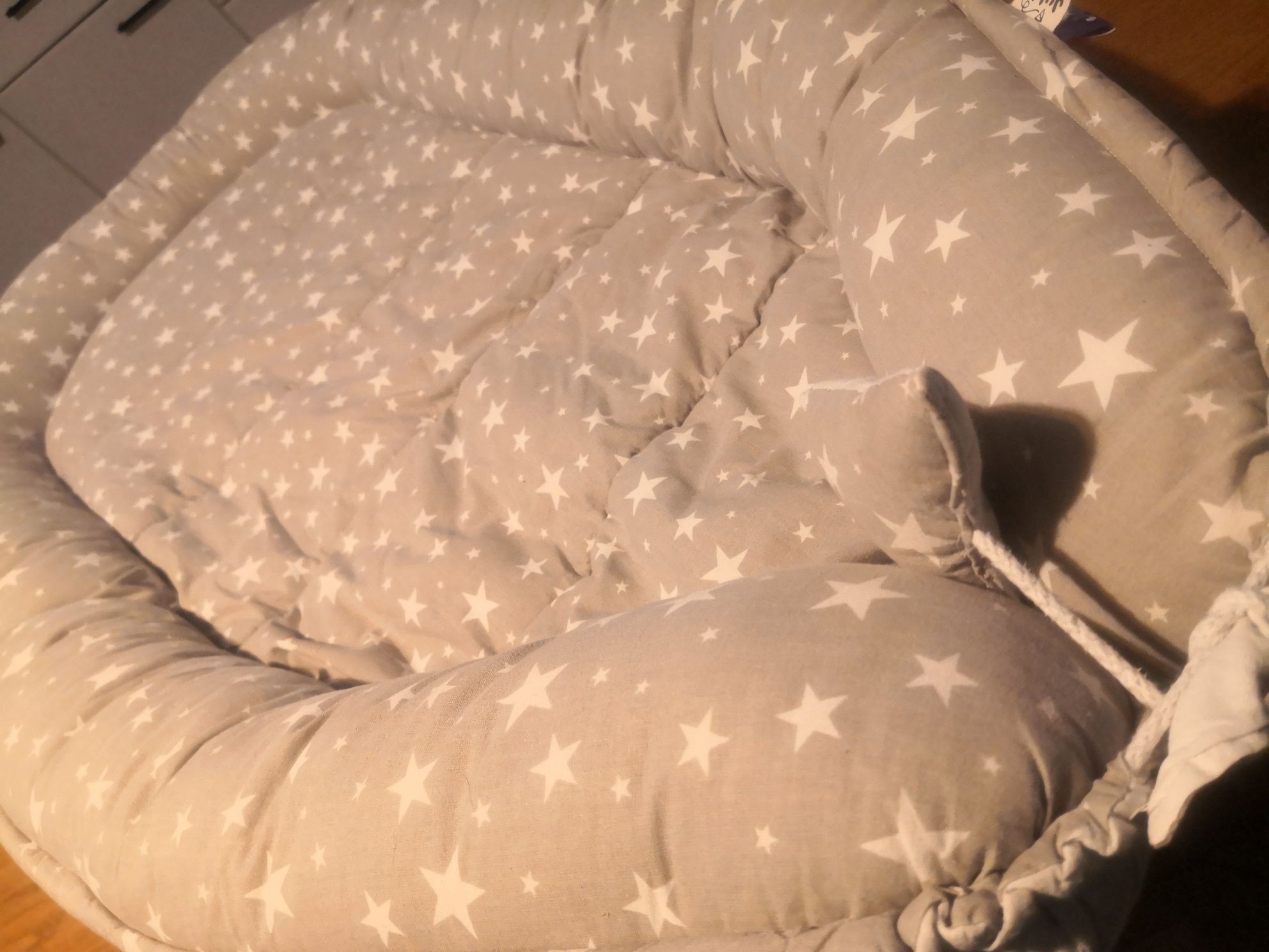 Dwustronny Kokon Niemowlęcy XXL 120x65 cm JUKKI