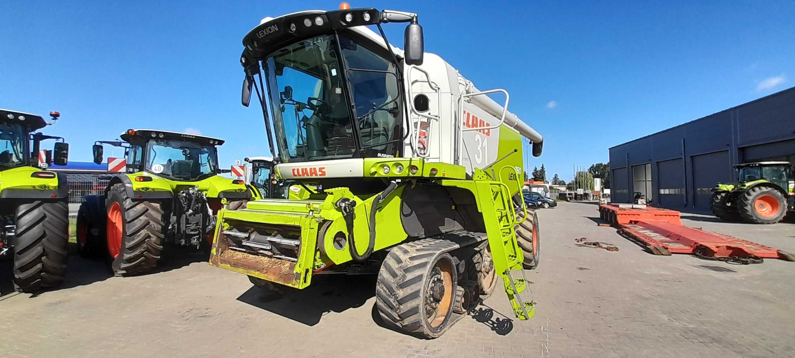 Зернозбиральний комбайн CLAAS Lexion 760 TT 2012 рік