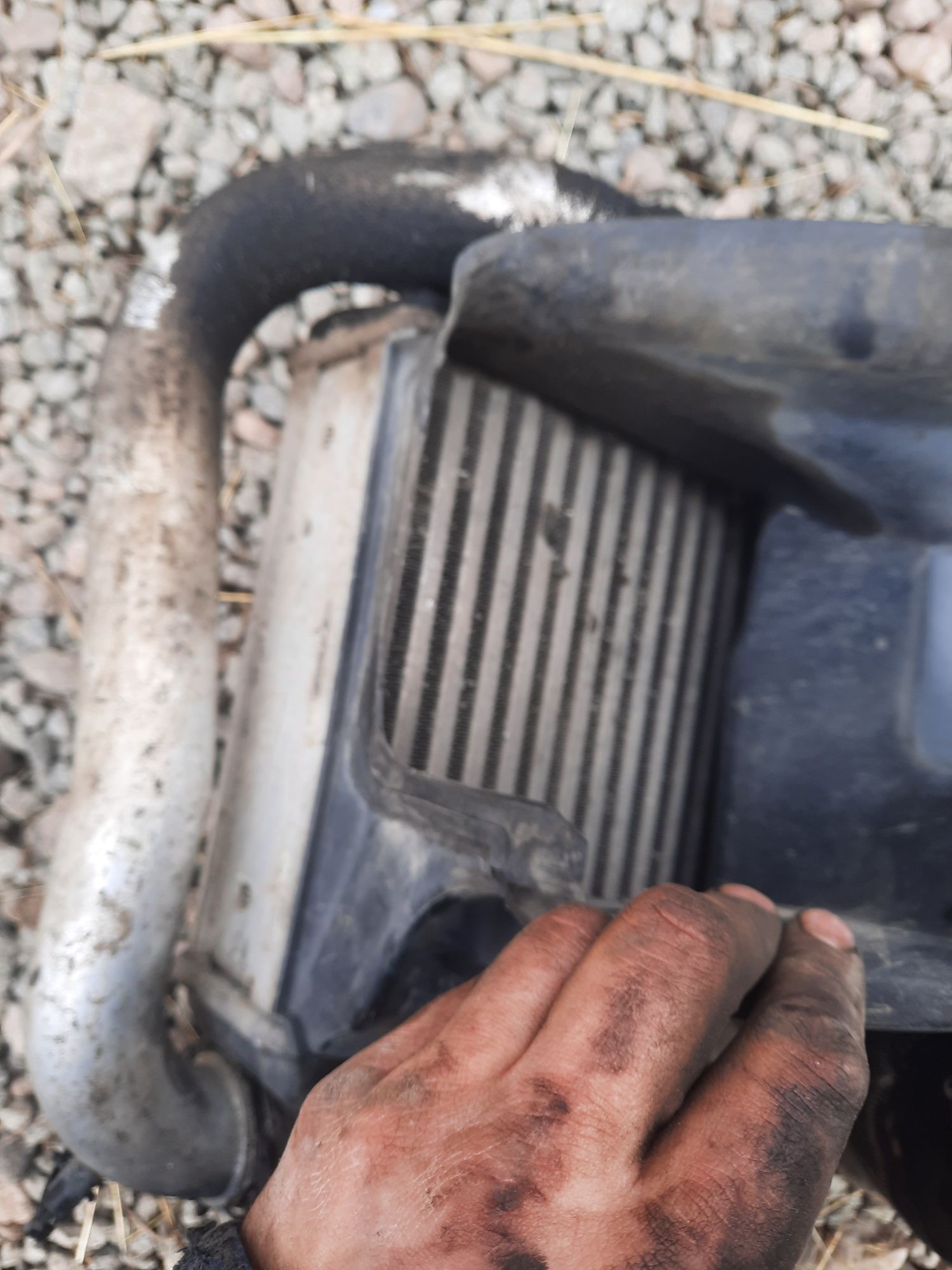 Audi a6 c6 lewy intercooler 3.0 tdi oryginał