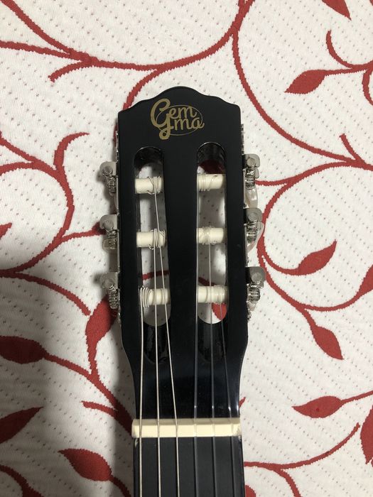 Guitarra Clássica GEMMA P C Standard Black 4/4