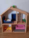 Domek dla lalek z mebelkami IKEA