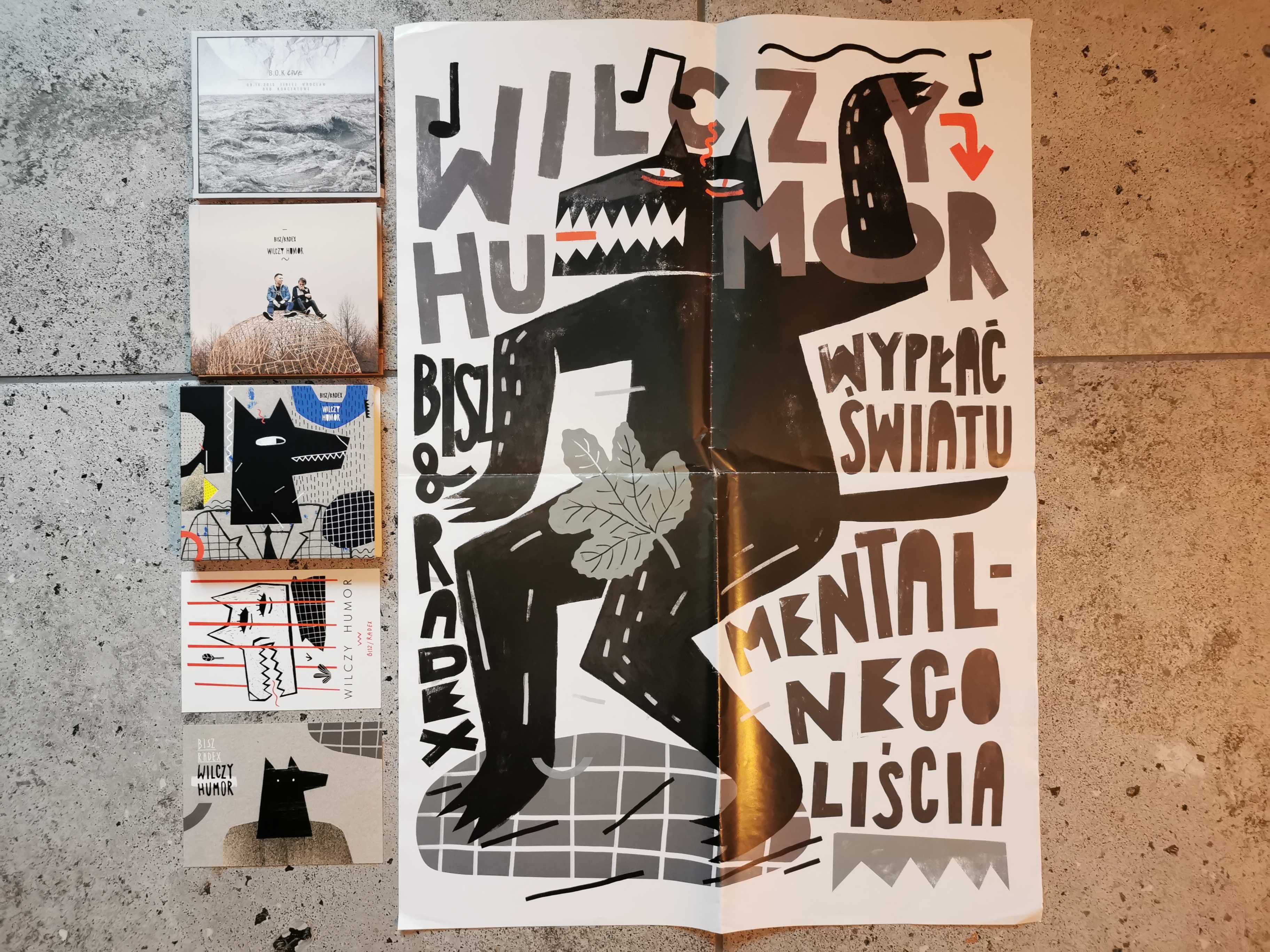 Bisz x Radex - Wilczy humor (CD+DVD)+ plakat, pocztówki | LTD PREORDER