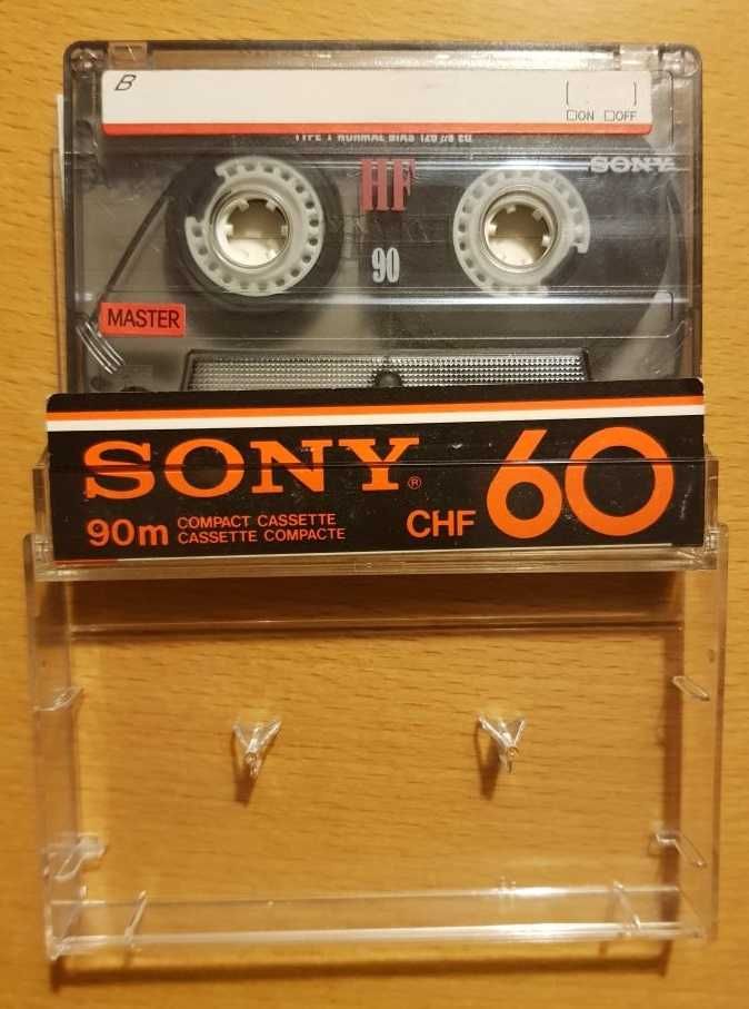 kasety magnetofonowe SONY chf60 ef90 ef60 hip pop 60 hf90  kolekcja