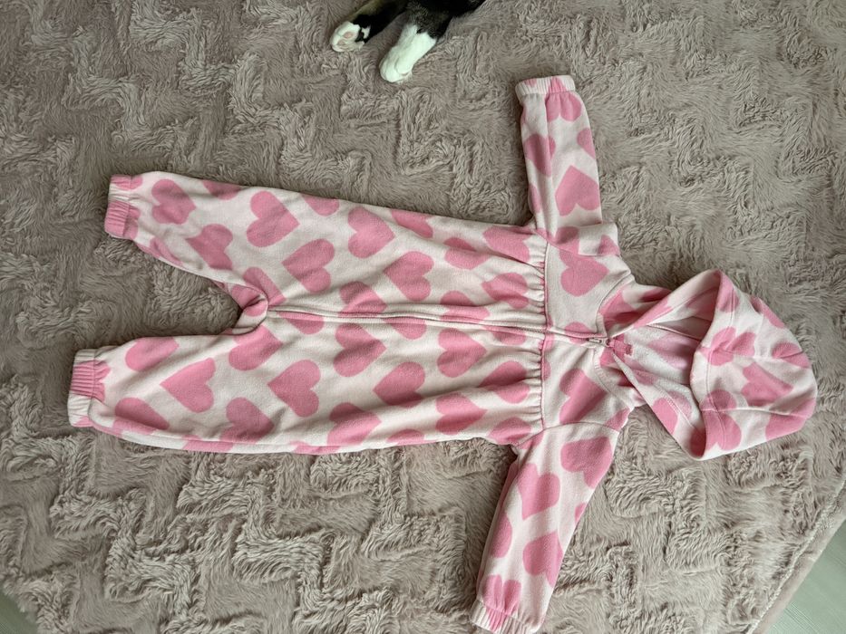 Флісовий ромпер 3-6 міс на дівчинку