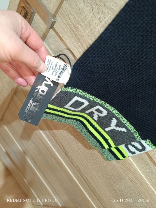 Super Dry premium-idealny  orginalny szalik - Unisex