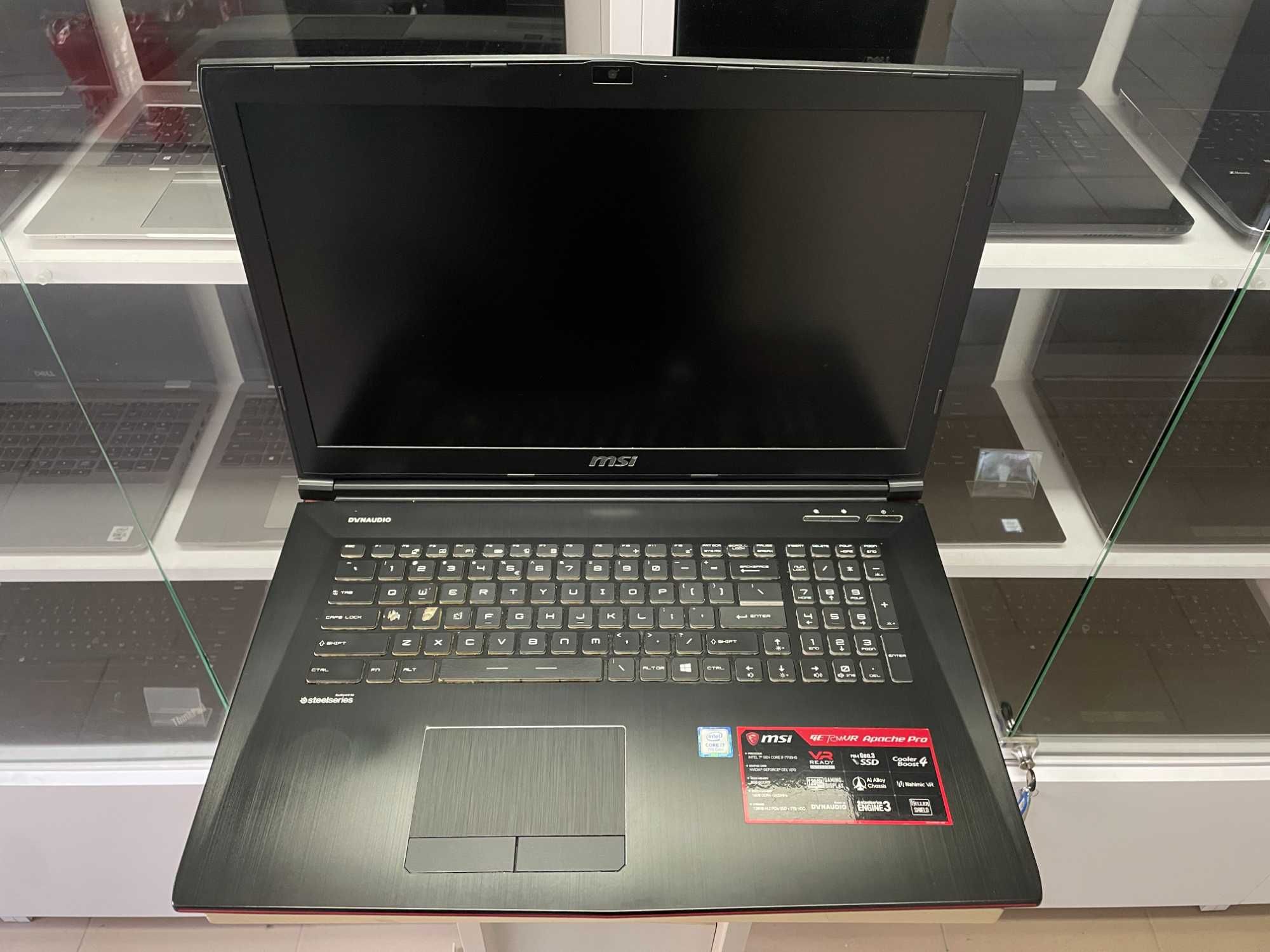 ІГРОВИЙ MSI Apache PRO STALKER 2 [i7 HQ] Nvidia 8 GB IPS R16 Куліша 22