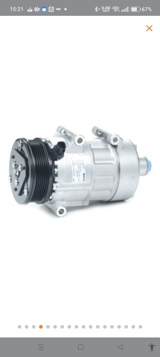 Compressor Ar Condicionado Ford S-Max e Galaxy III, de origem