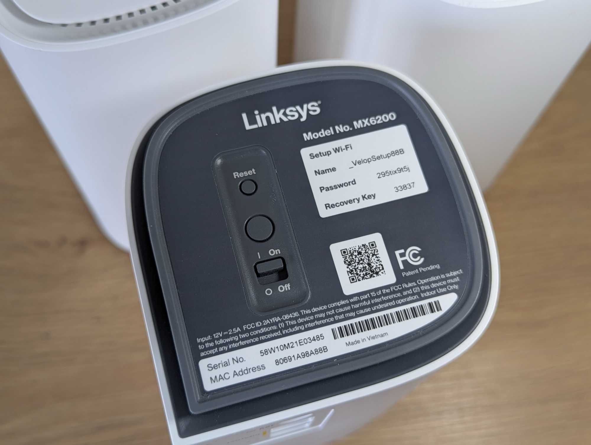 Комплект3шт премиум Mesh роутер Linksys VelopPro 6E Pro MX6200 AXE5400
