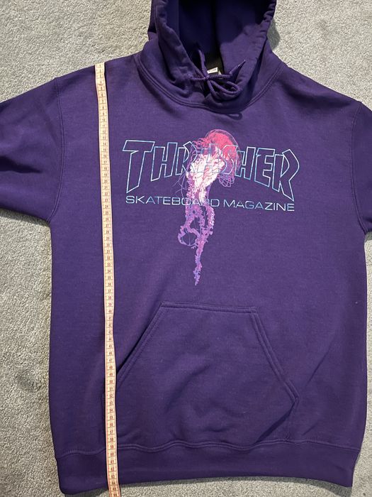 Thrasher Atlantic Drift Hoodie Purple