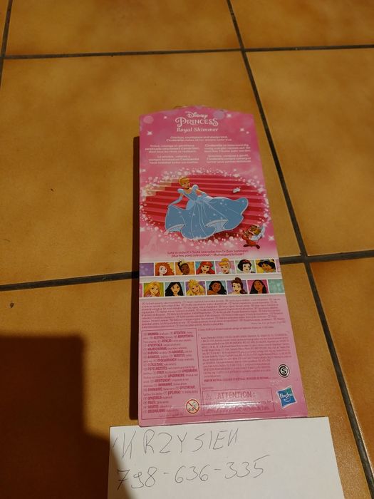 Księżniczka Disney Royal Shimmer Kopciuszek , nowa