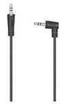 Kabel HAMA Jack Wtyk 90 - 3.5 mm Jack Wtyk Stereo 1.5m Czarny