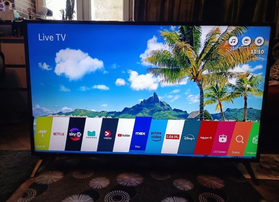 Tv Lg 55" 4K SMART WiFi DVBT-2 Hevc UHD HDR telewizor LED WebOs Magic