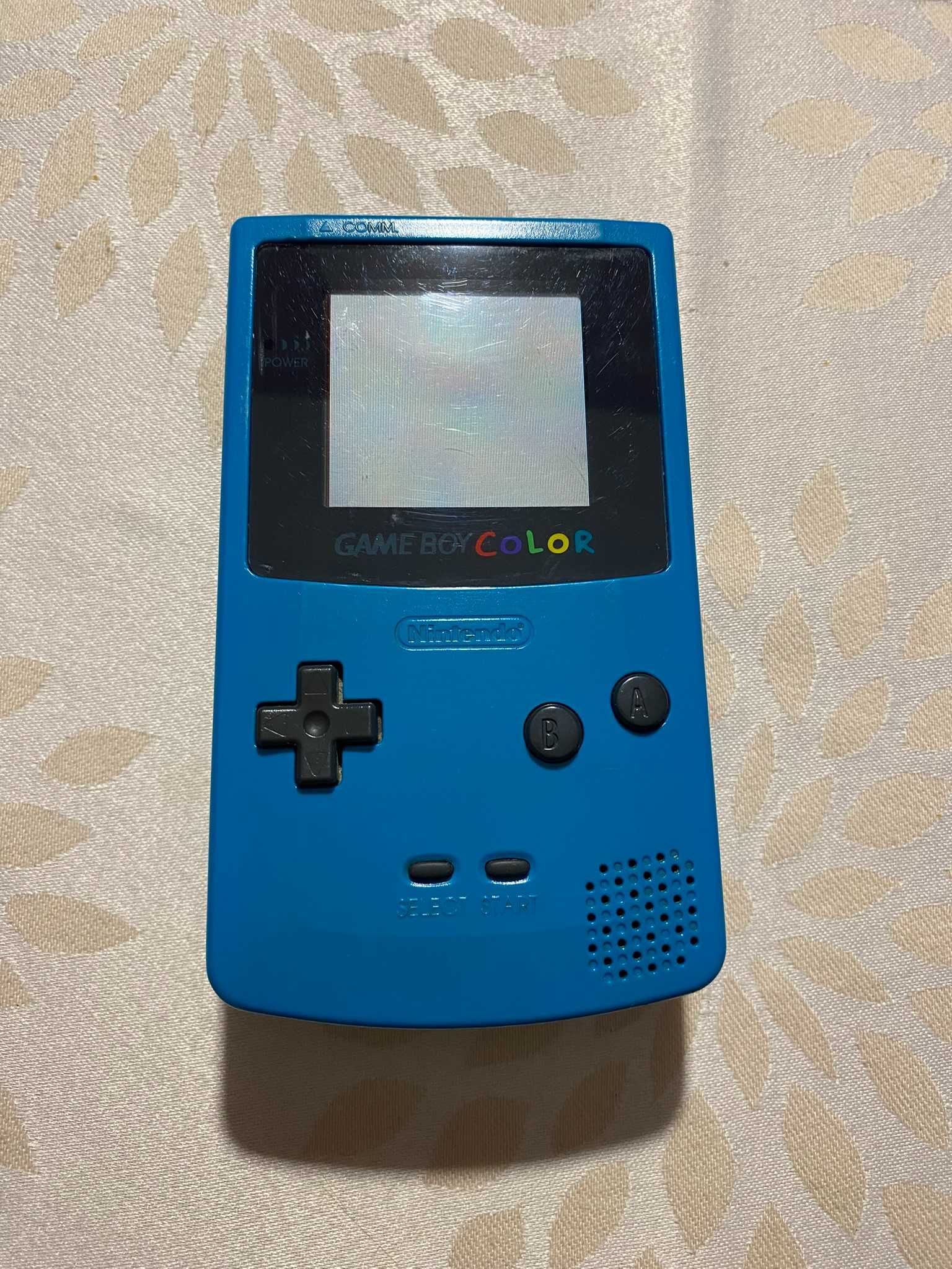 Gameboy Color Azul Petróleo + jogos