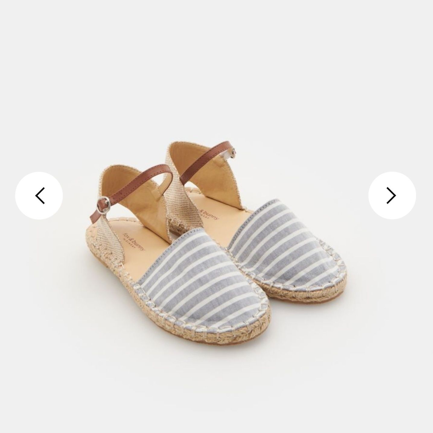 Sandały espadryle z paskiem dziewczęce roz. 30 - nowe bez metki sinsay