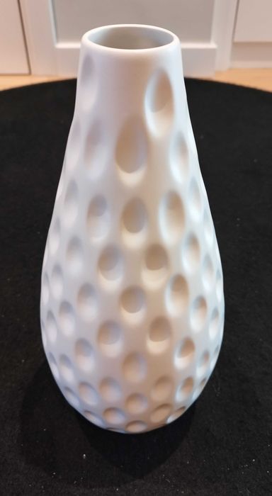 Jarra Decorativa de Cerâmica Branca