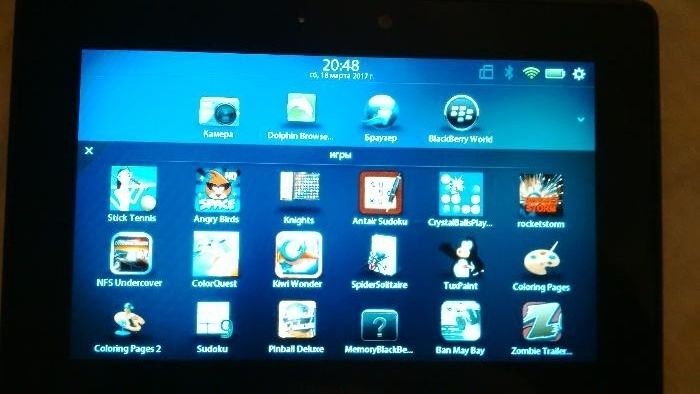 Продам планшет BlackBerry