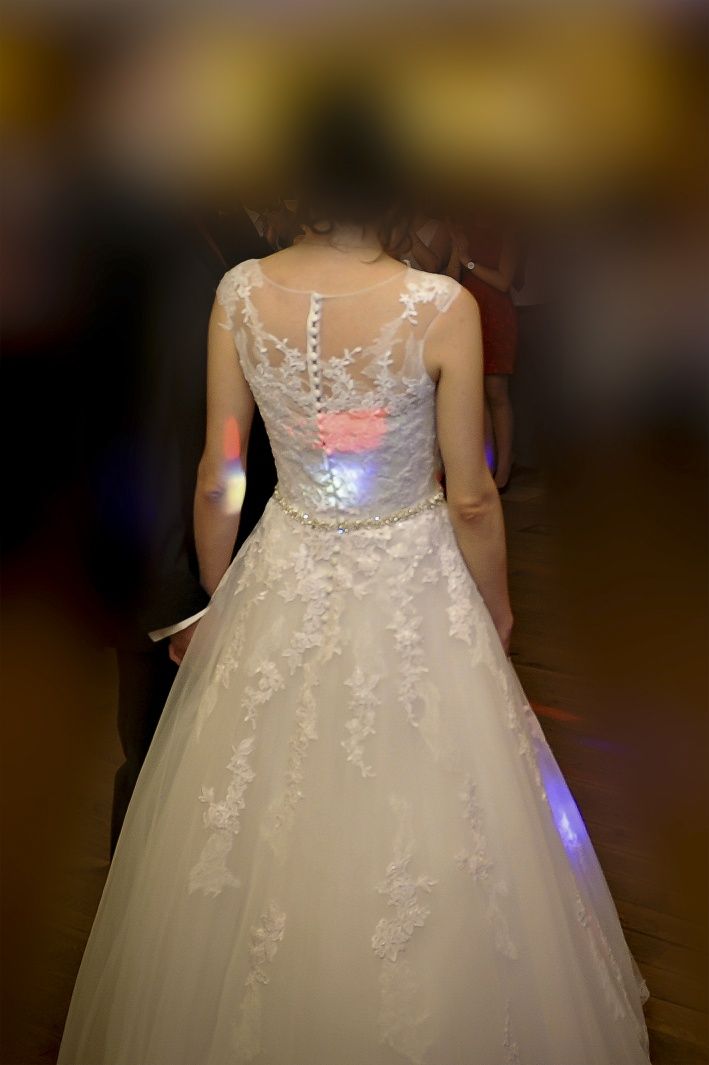 Suknia ślubna firmy SPOSABELLA, kolekcja VANILLA SPOSA, model BACALU.