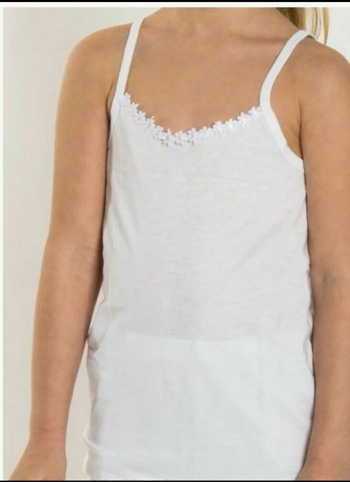 Хлопковые Майки белые,цветеые/комплекты 1-10років