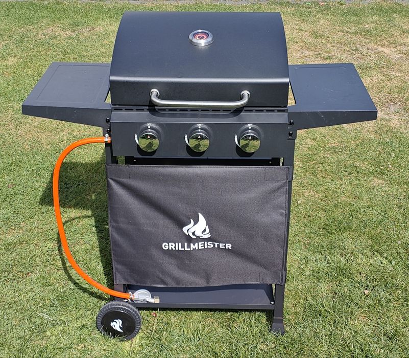 Grill Gazowy 9kw 3-Palnikowy Grillmeister Lidl Gwarancja
