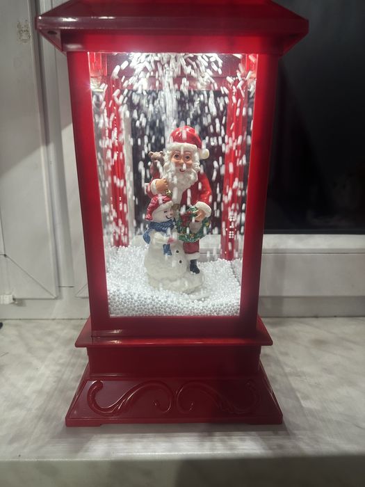 Lampion mikołaj podświetlany