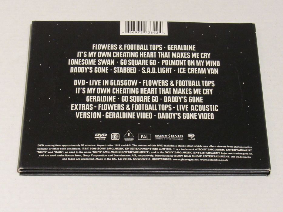 CD Glasvegas edição limitada CD DVD 2008