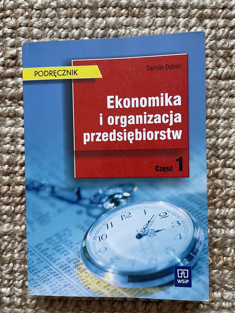 Książka podręcznik ekonomika i organizacja przedsiębiorstw część 1