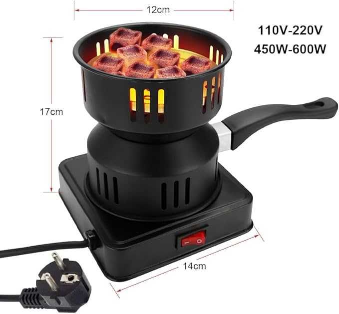 Elektryczny grill węglowy - HOT PLATE