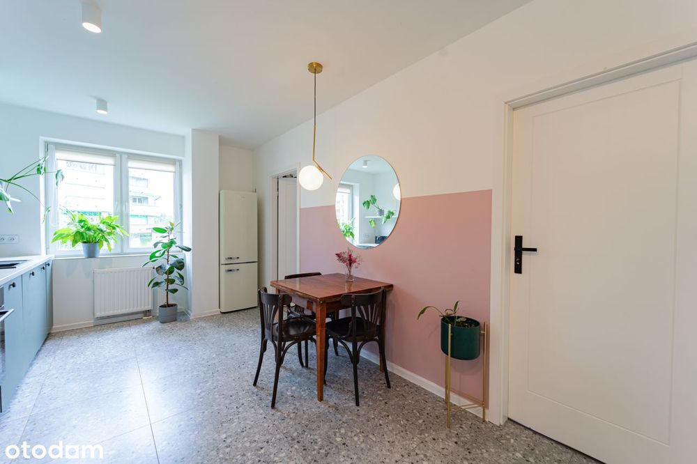 3 pok + kuchnia, 400m do Metra i Lasu Kabackiego, po remoncie