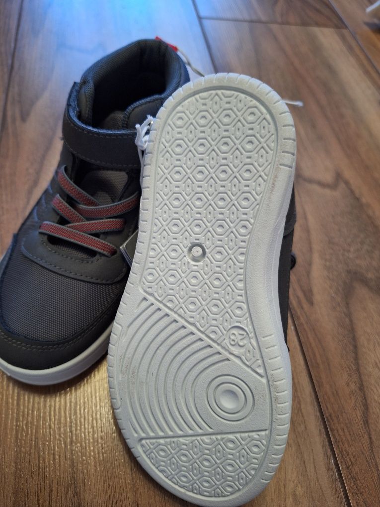 Buty sneakersy chłopięce rozm 28 za kostkę sinsay
