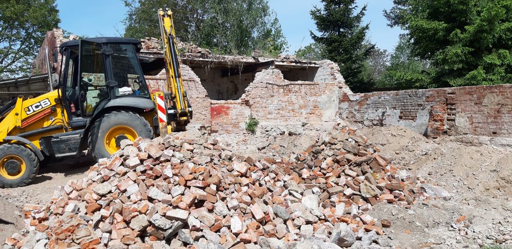 Koparko-Ładowarka,Mini koparka prace ziemne