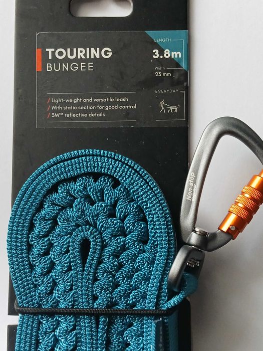 Non-Stop Dogwear Smycz Touring Bungee 3,8m/23mm**bieganie*rower*orygin