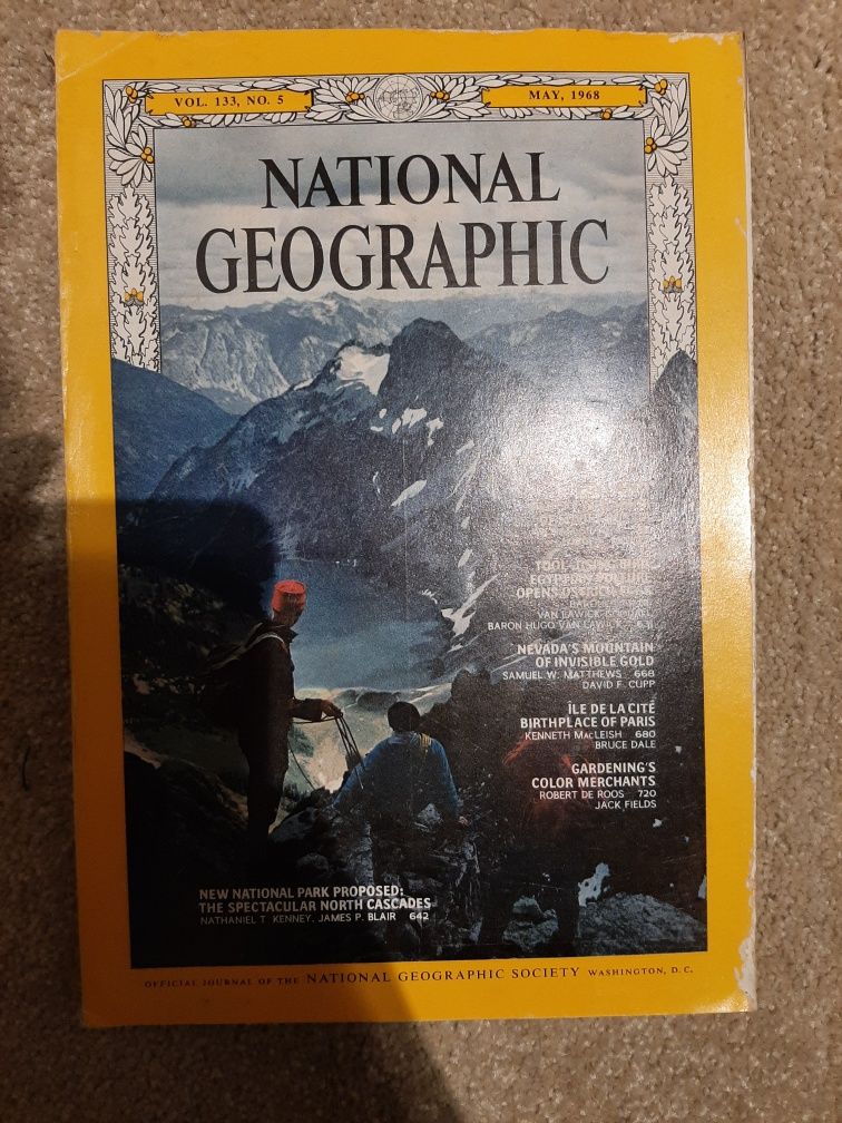 National geographic maio 1968