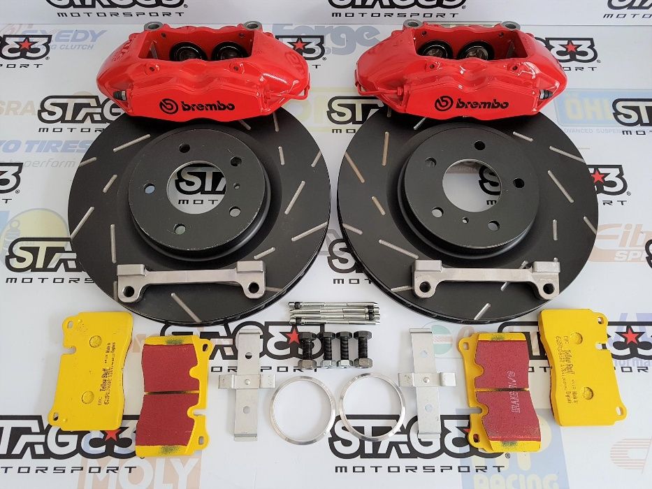 Kit Travagem BREMBO Honda Civic EP3 Type-R Discos EBC Pastilhas